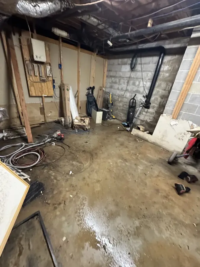 Category 3 sewage backup cleaned from a Cary home